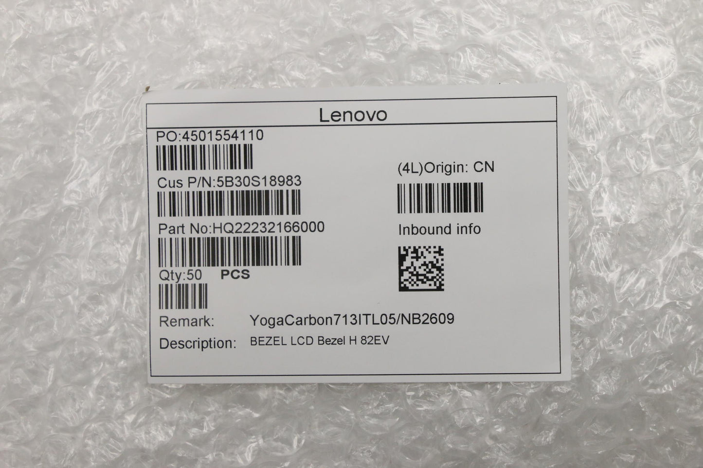 Lenovo Bezel Lcd Bezel H 82Ev - 5B30S18983