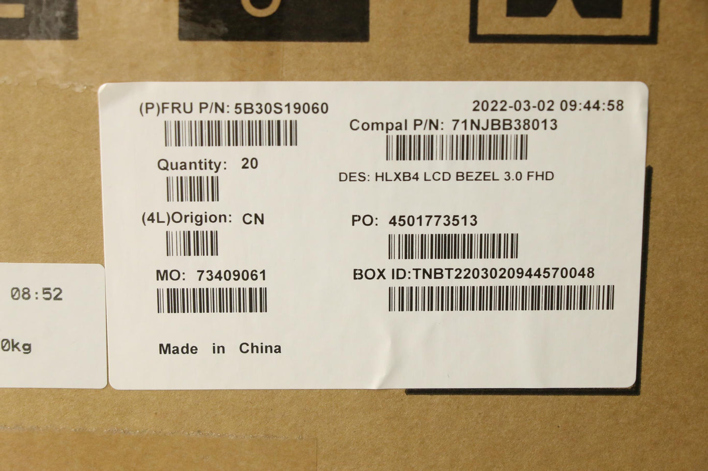 Lenovo LCD Bezel C 21DK 3.0 - 5B30S19060