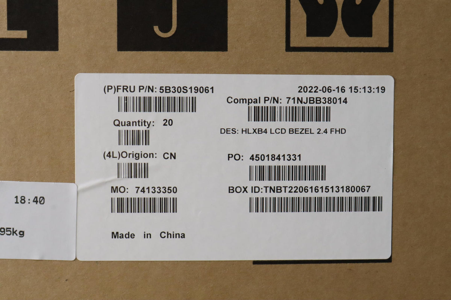 Lenovo Bezel Lcd Bezel C 21Dk 2.4 - 5B30S19061