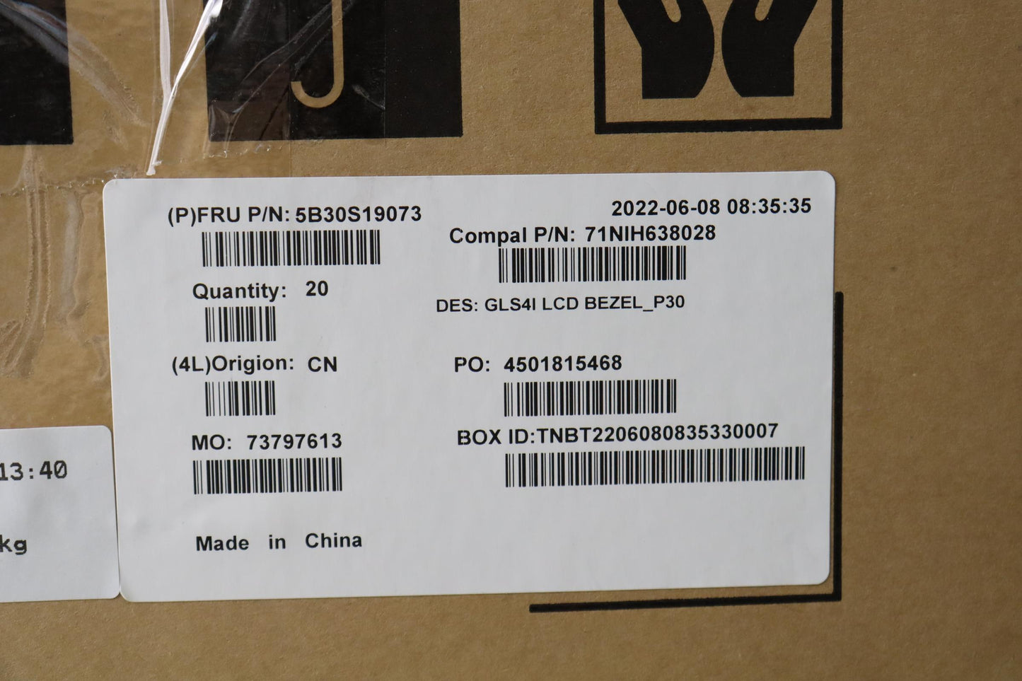 Lenovo Bezel Lcd Bezel C 82Sd 3.0T - 5B30S19073