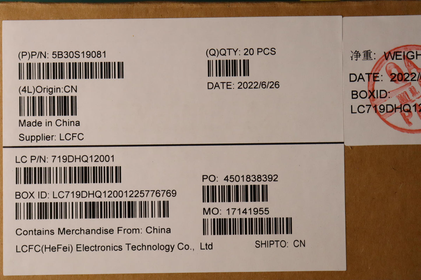 Lenovo Bezel Lcd Bezel L82Tk - 5B30S19081