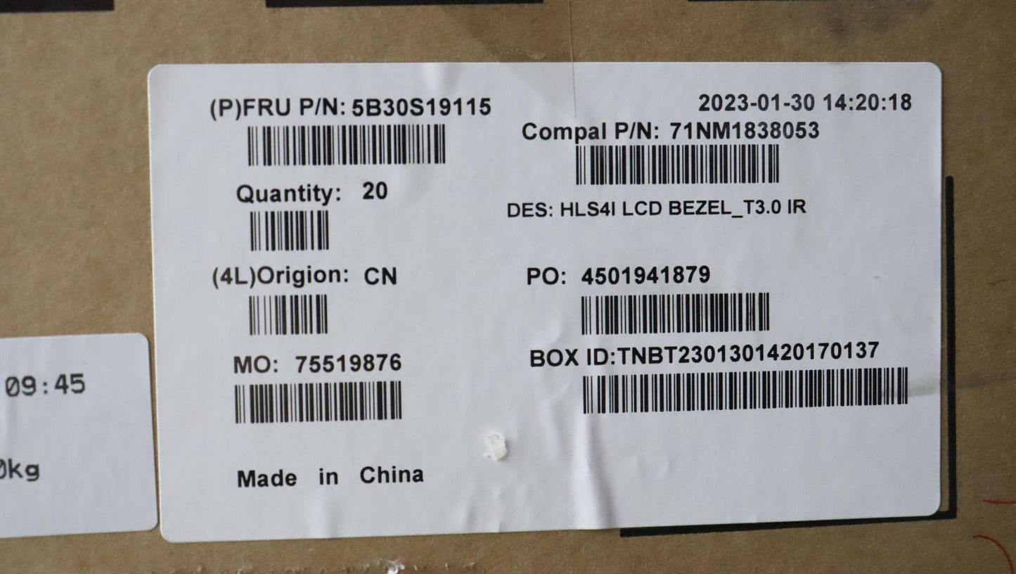 Lenovo Bezel Lcd Bezel C 82Xd T30 Ir - 5B30S19115