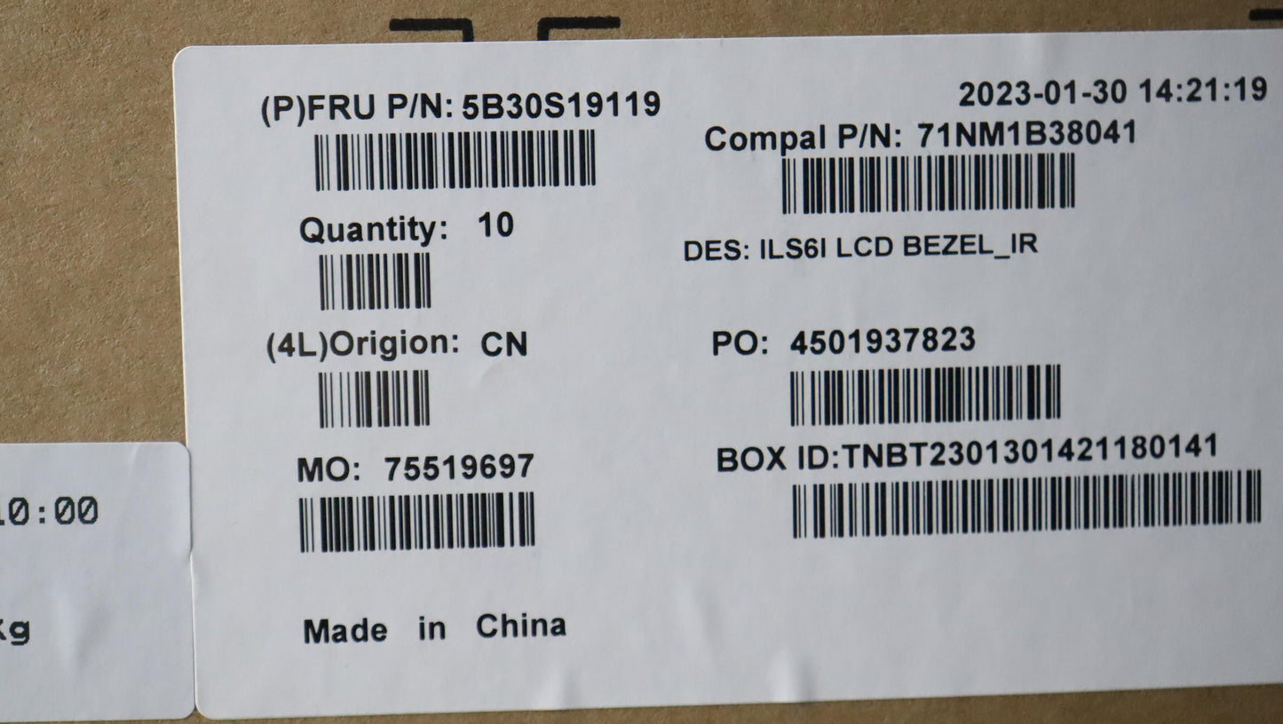 Lenovo Bezel Lcd Bezel C 82Xf Ir - 5B30S19119