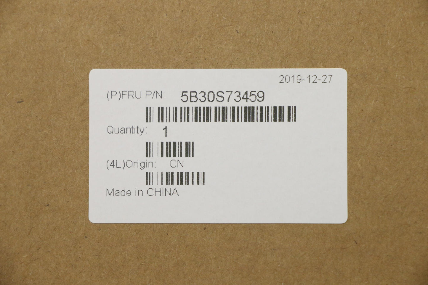 Lenovo Bezel B Cover, RGB, Black, L13, Ares, Clamshell - 5B30S73459