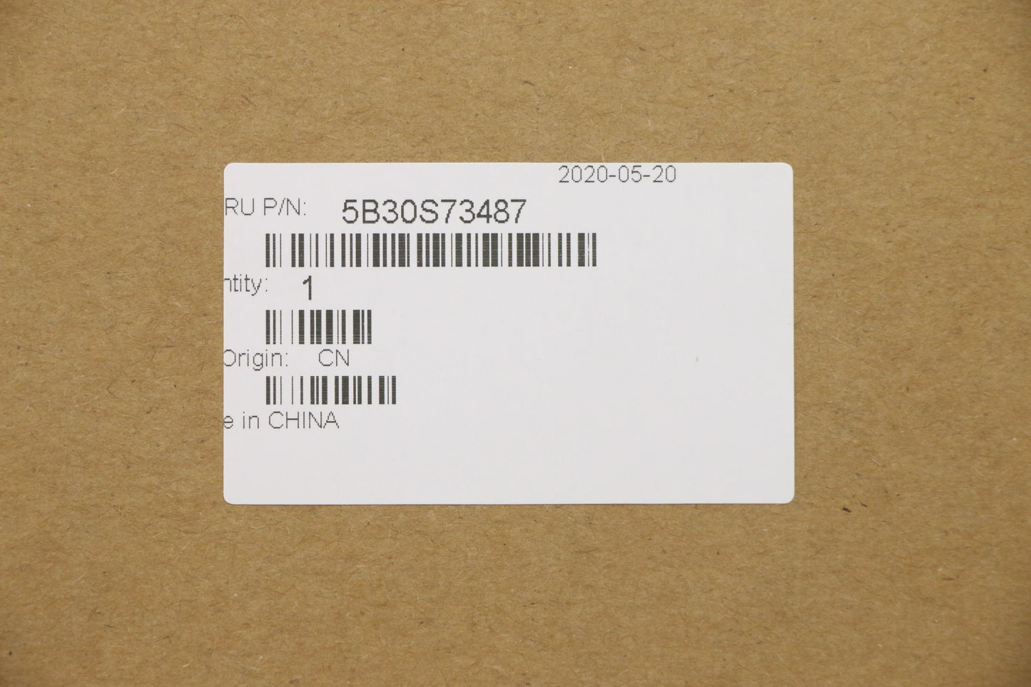 Lenovo Bezel with IR and Microphone Support, Sheet B - 5B30S73487