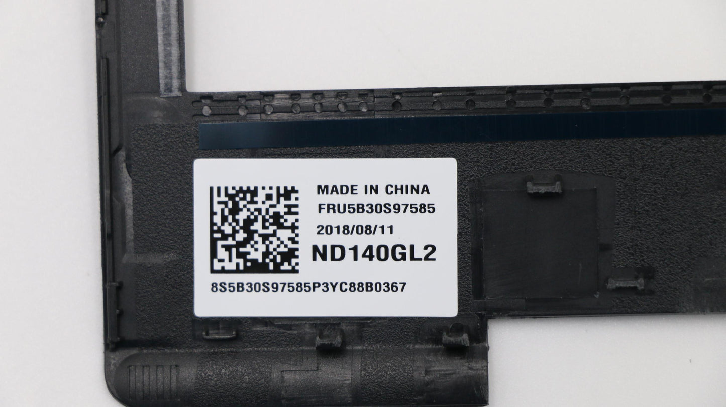 Lenovo LCD Bezel, Black - 5B30S97585