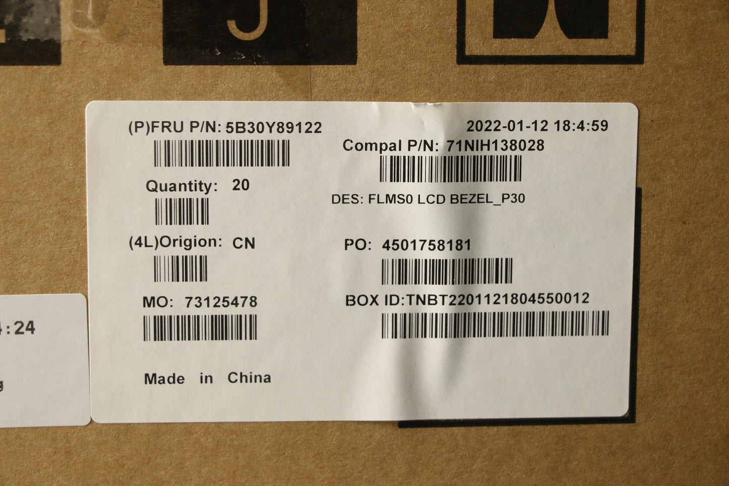 Lenovo LCD Bezel - 5B30Y89122