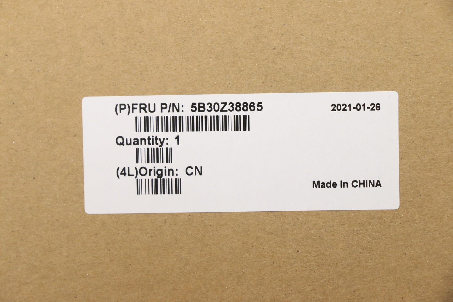 Lenovo Bezel Fru Bezel P15_B_Cov_Noca - 5B30Z38865