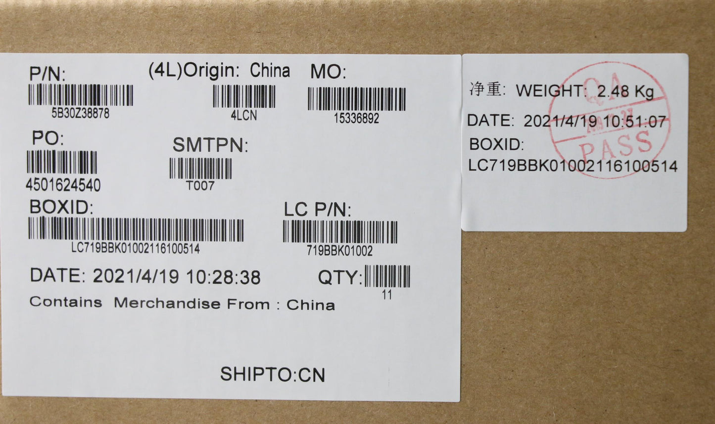 Lenovo Bezel Fru Bezel_B_Cover_Ir_Sub - 5B30Z38878