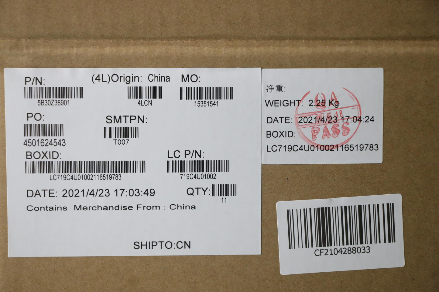 Lenovo Bezel Bezel B_Cover_Sub_Assy - 5B30Z38901