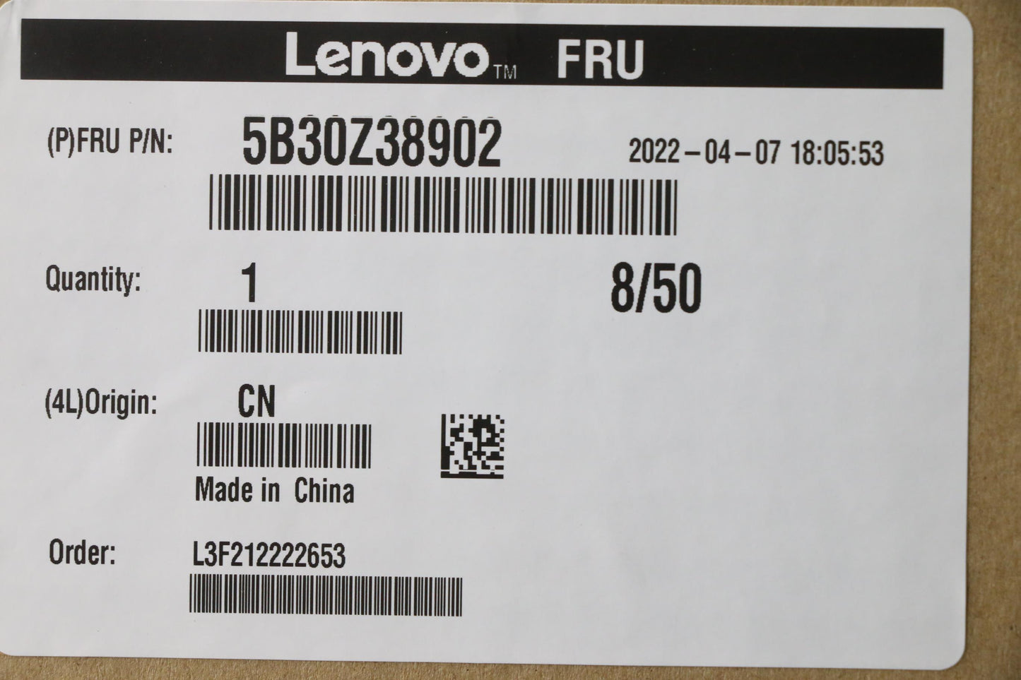 Lenovo Bezel Bezel B_Cover_Sub_Assy_D - 5B30Z38902