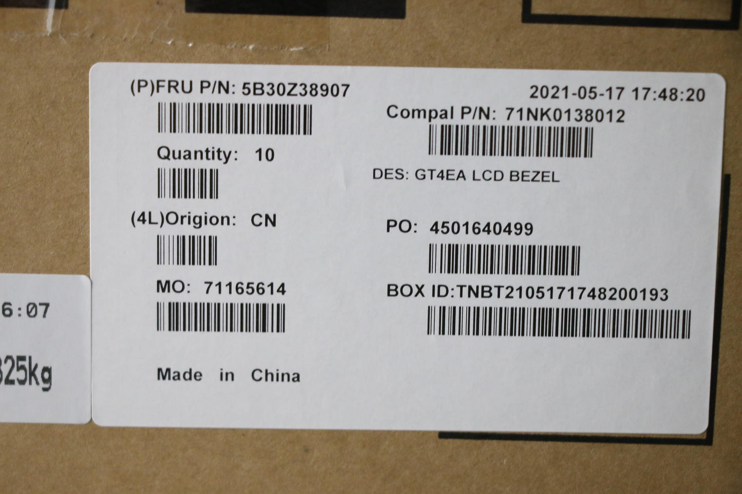 Lenovo Bezel B Cover - 5B30Z38907