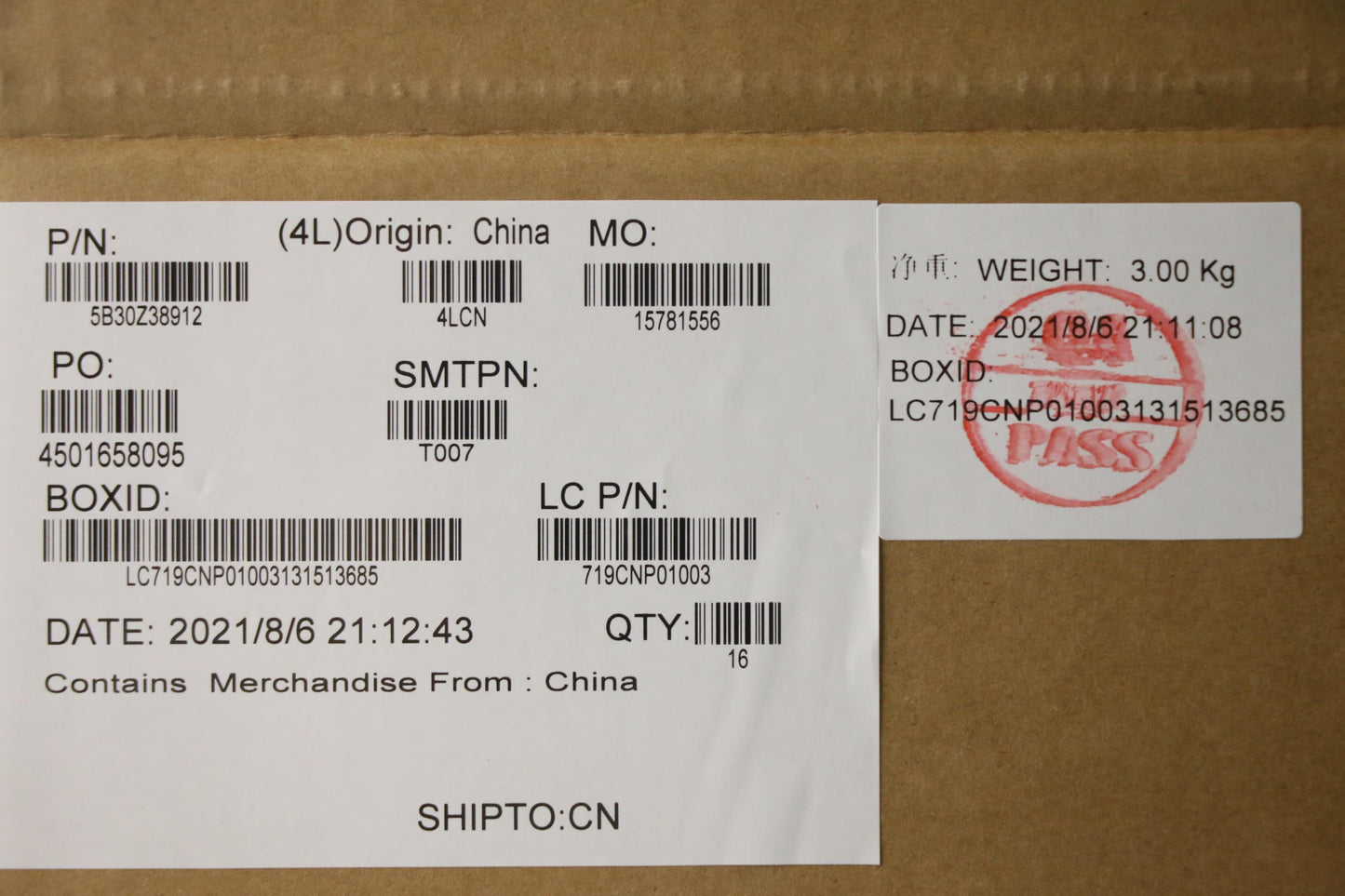 Lenovo Bezel vPHP5B0 B Cover Sub Assembly IR UHD - 5B30Z38912