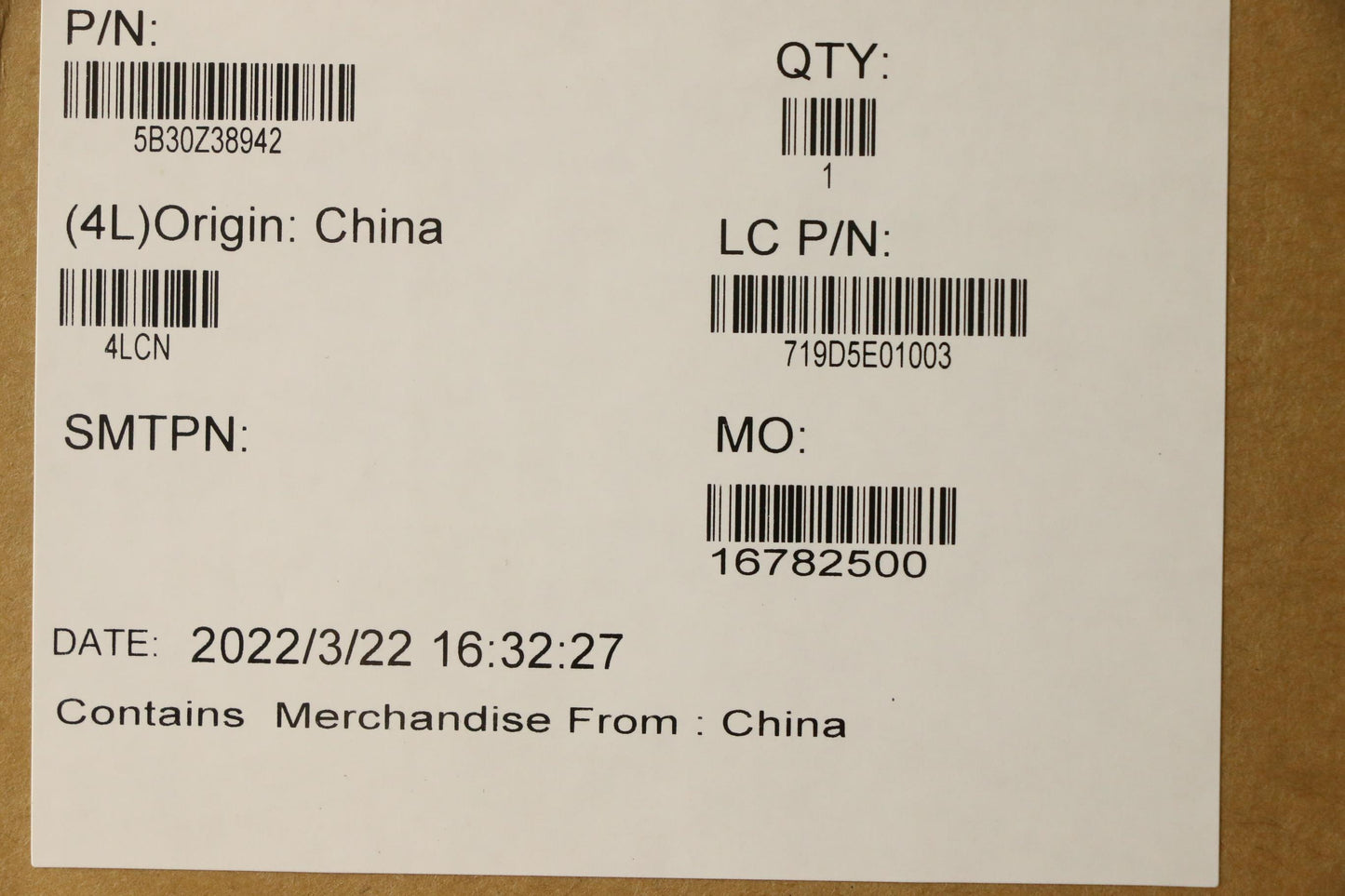 Lenovo Bezel Fru Bezel T14G3Bsheetwmi - 5B30Z38942