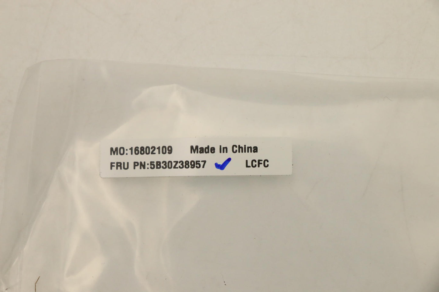 Lenovo Bezel T16G1 B-Sheet IR Assembly - 5B30Z38957