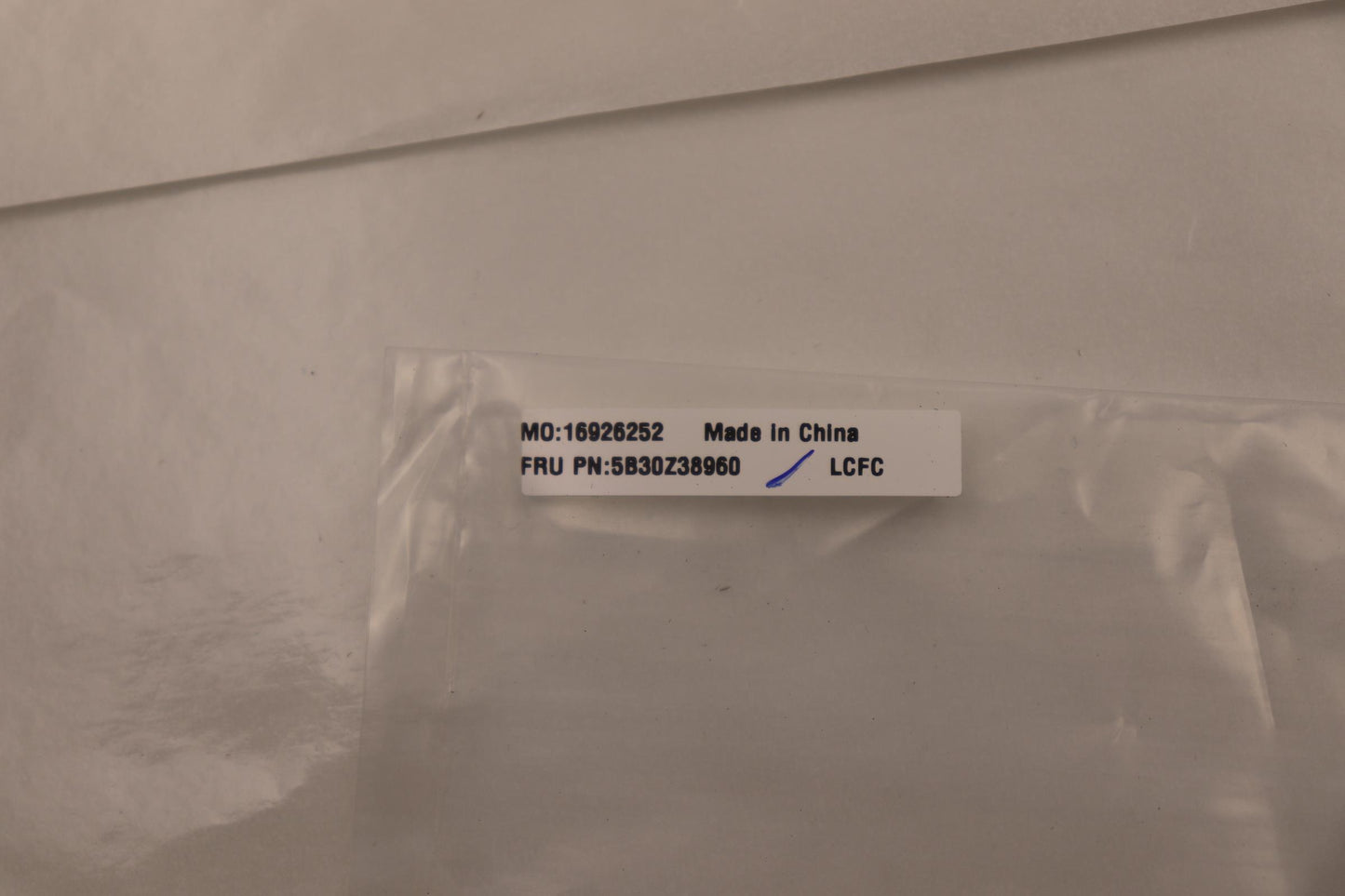 Lenovo Bezel Fru Bezel P16Sg1Bsheetir - 5B30Z38960