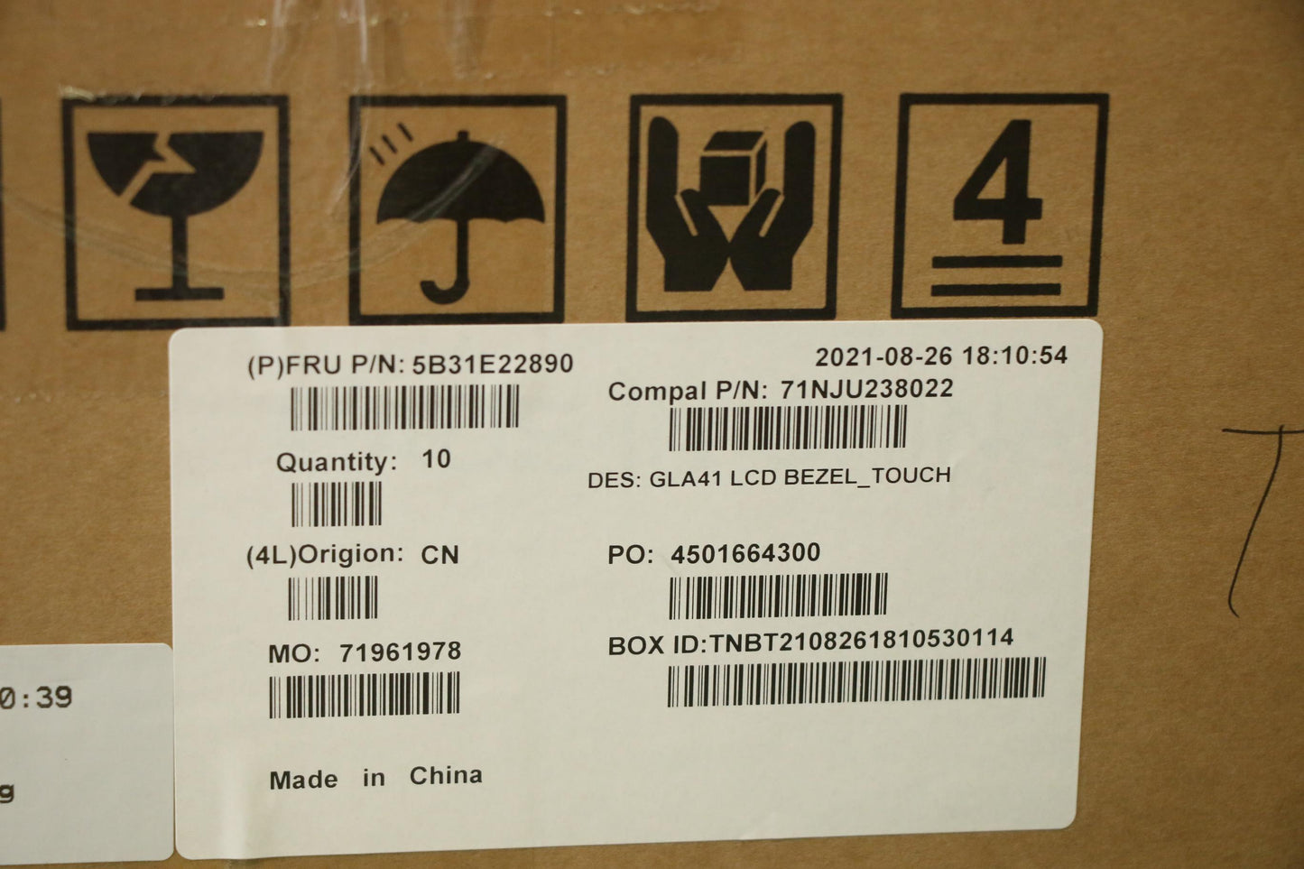 Lenovo Bezel Lcd Bezel C 82L7 For Tou - 5B31E22890