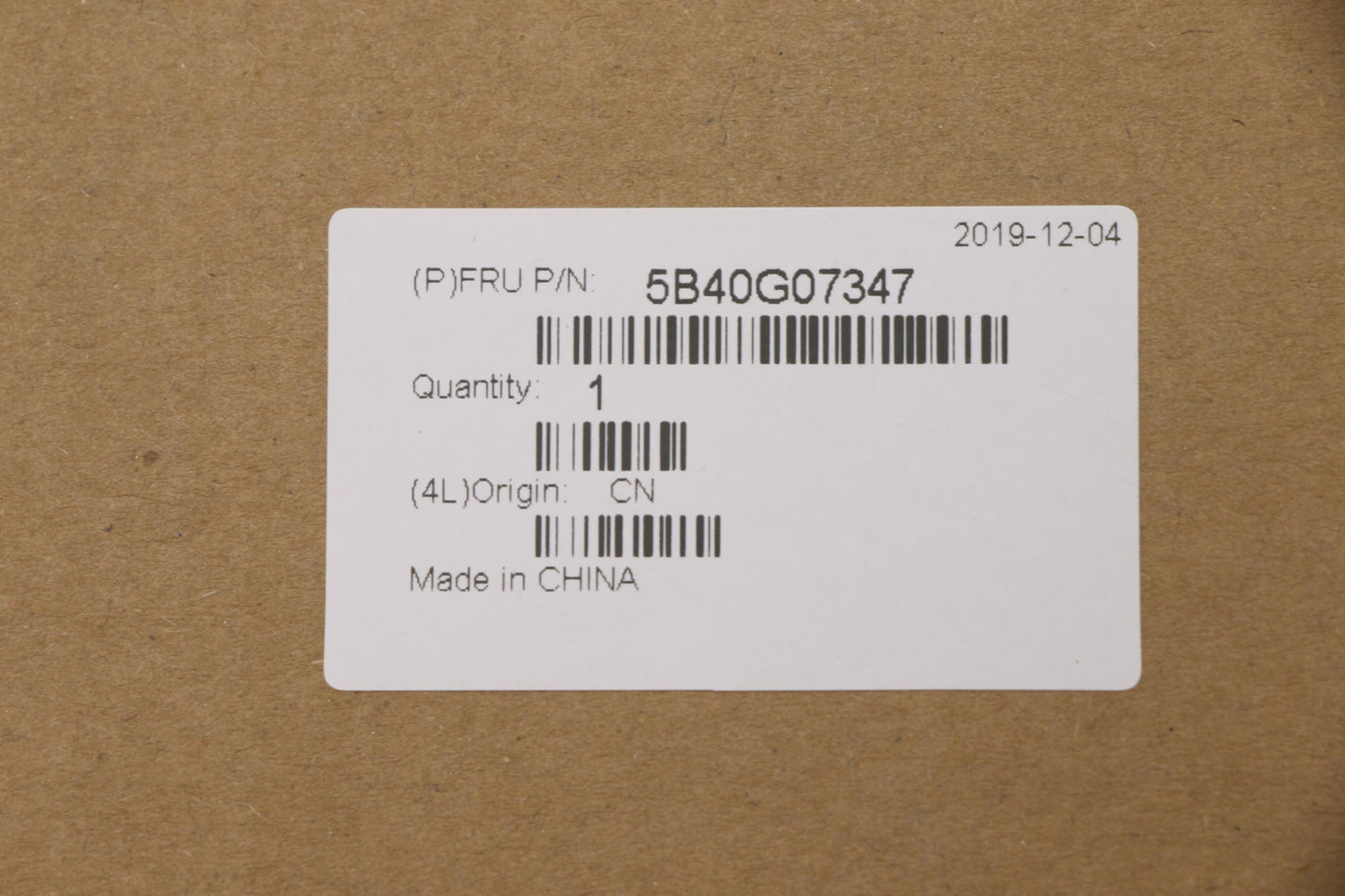 Lenovo Mn Misc Internal - 5B40G07347