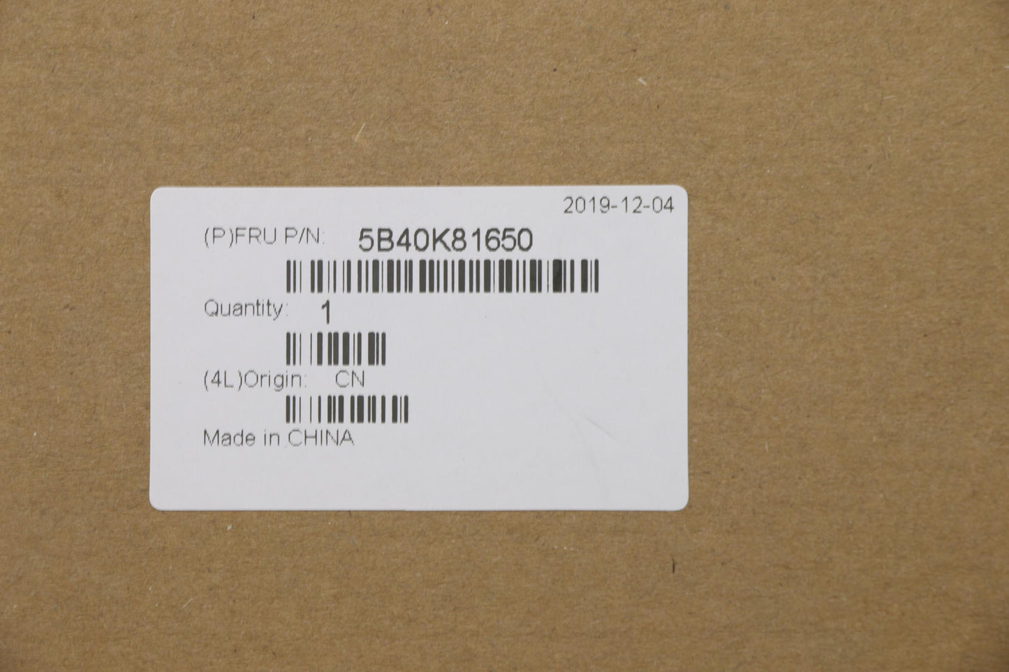 Lenovo Mn Misc Internal - 5B40K81650