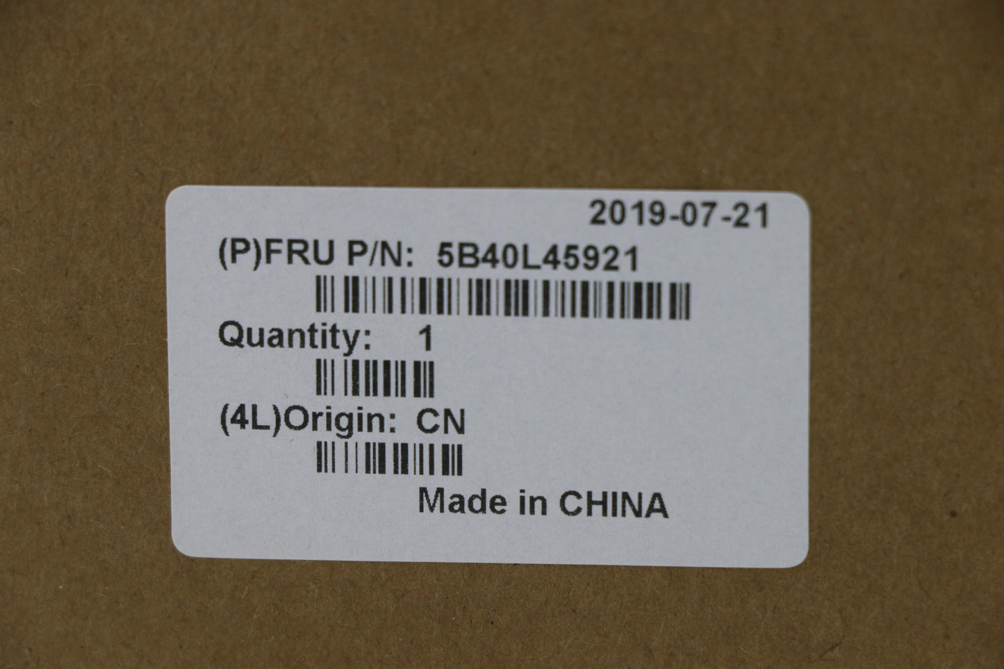Lenovo Mn Misc Internal - 5B40L45921