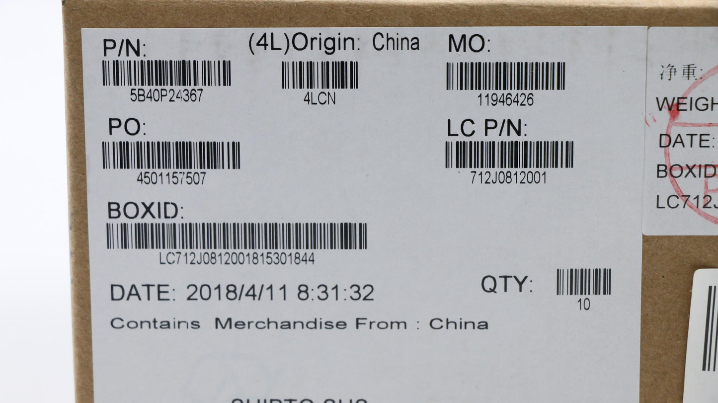 Lenovo Hdd Brk W/Foil&Songe&Ffc L80Yy - 5B40P24367