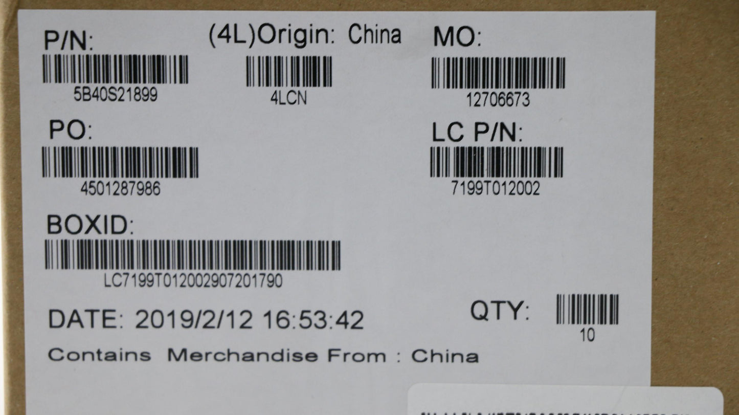 Lenovo Fg540 Breaket M2_2242_Sup_Brk_ - 5B40S21899