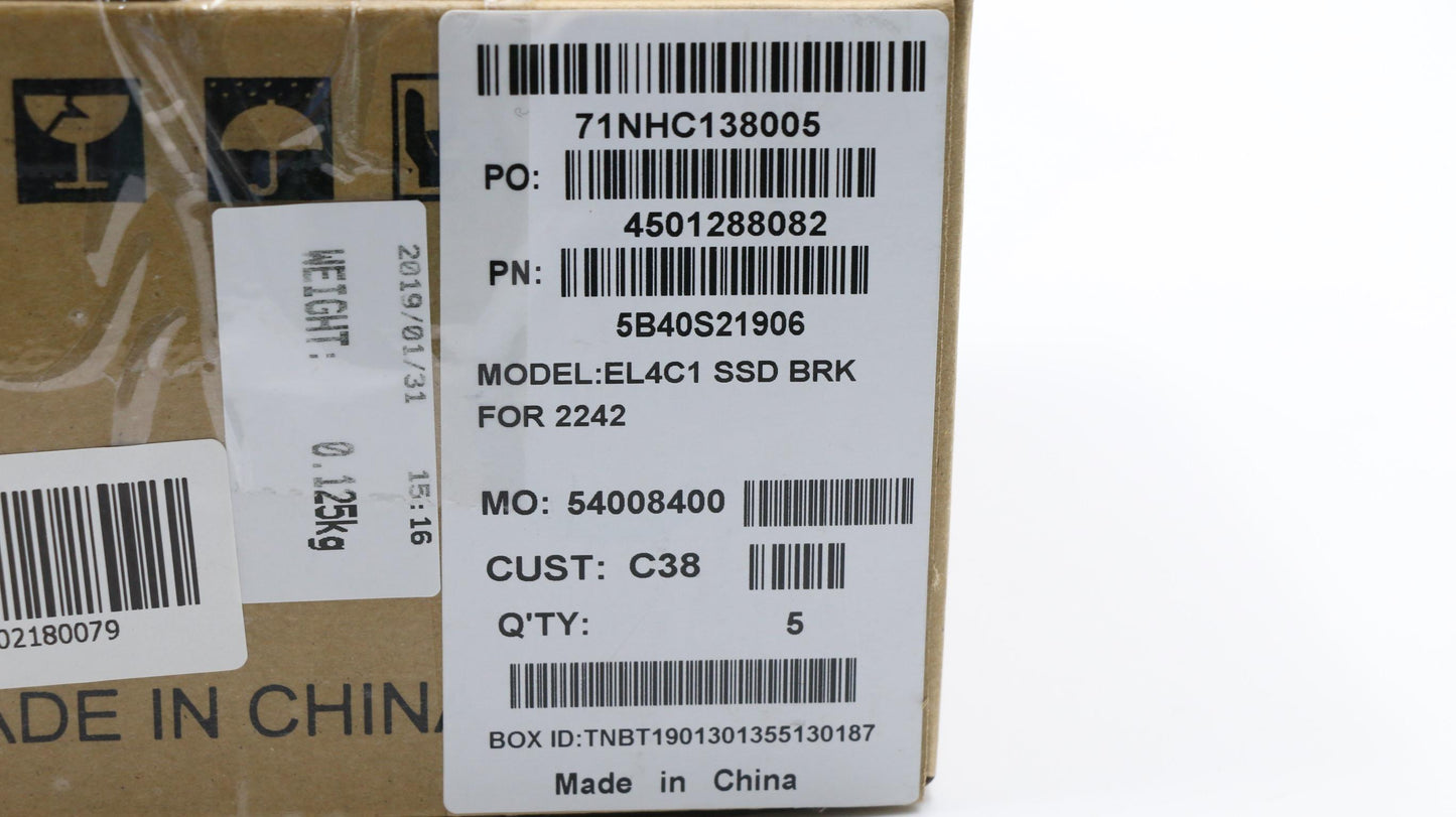 Lenovo Ssd Brk For 2242 - 5B40S21906