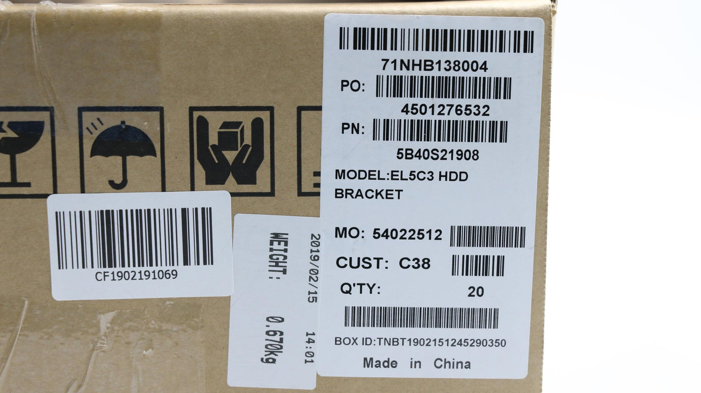 Lenovo Hdd Bracket - 5B40S21908