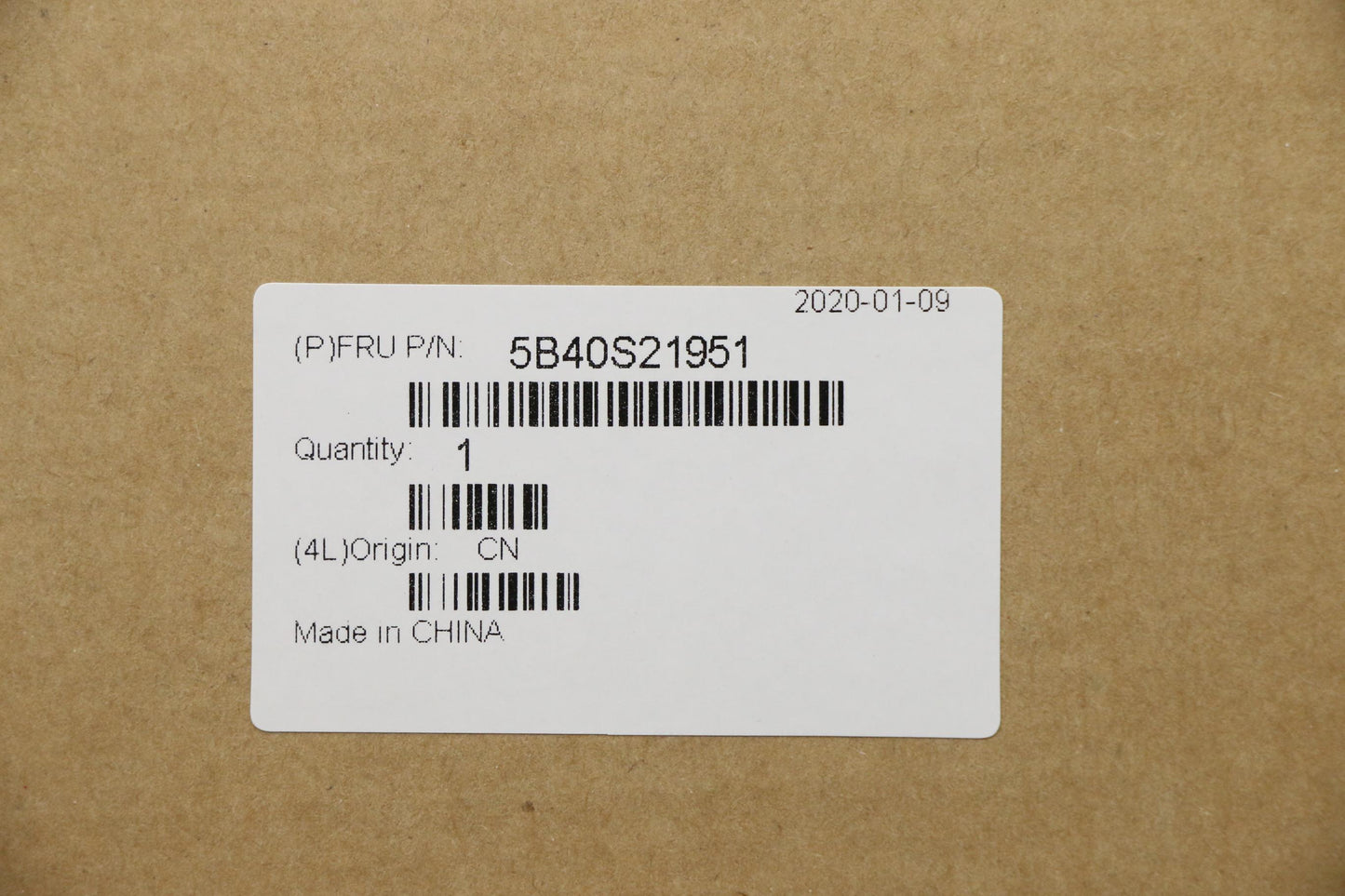 Lenovo LCD Cover Back Bracket, Mica Finish - 5B40S21951