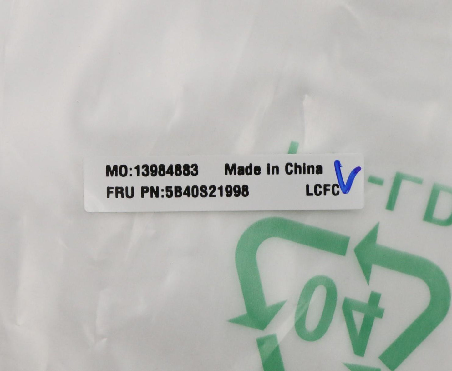 Lenovo Hdd Parts; Rails, Screws, Brac - 5B40S21998