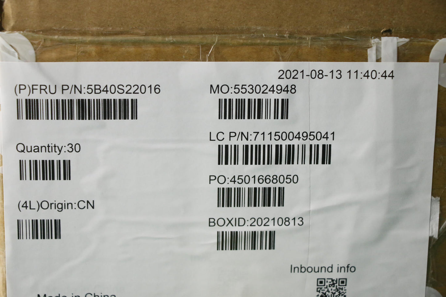Lenovo Bracket Bracket Wt 82Ef Ant_Fr - 5B40S22016