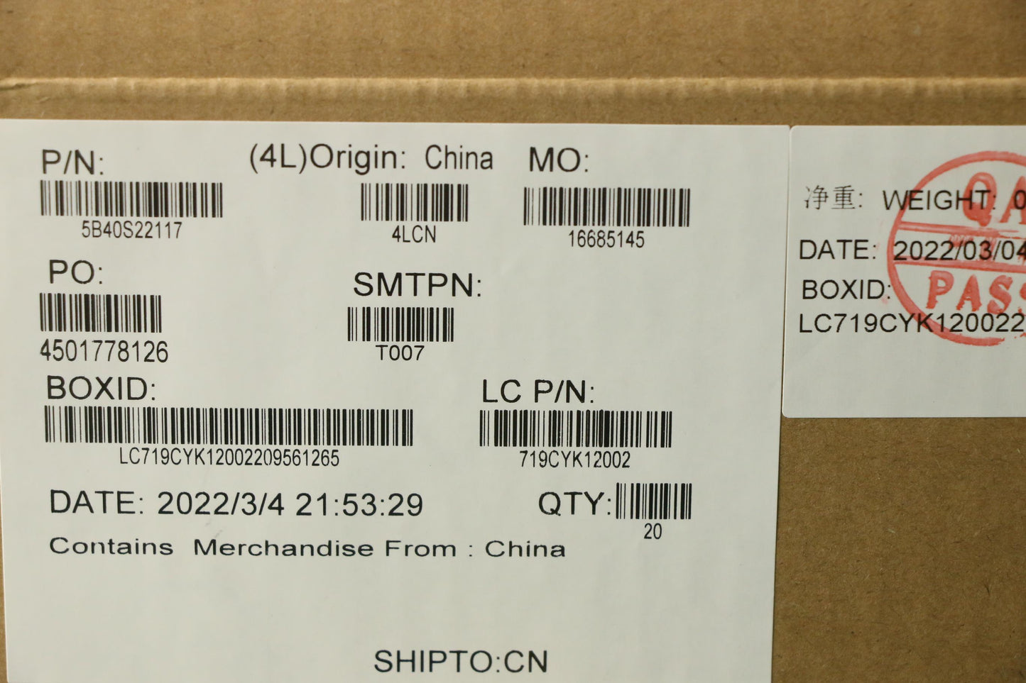 Lenovo Bracket Bracket L 82Rf Ssd Pla - 5B40S22117