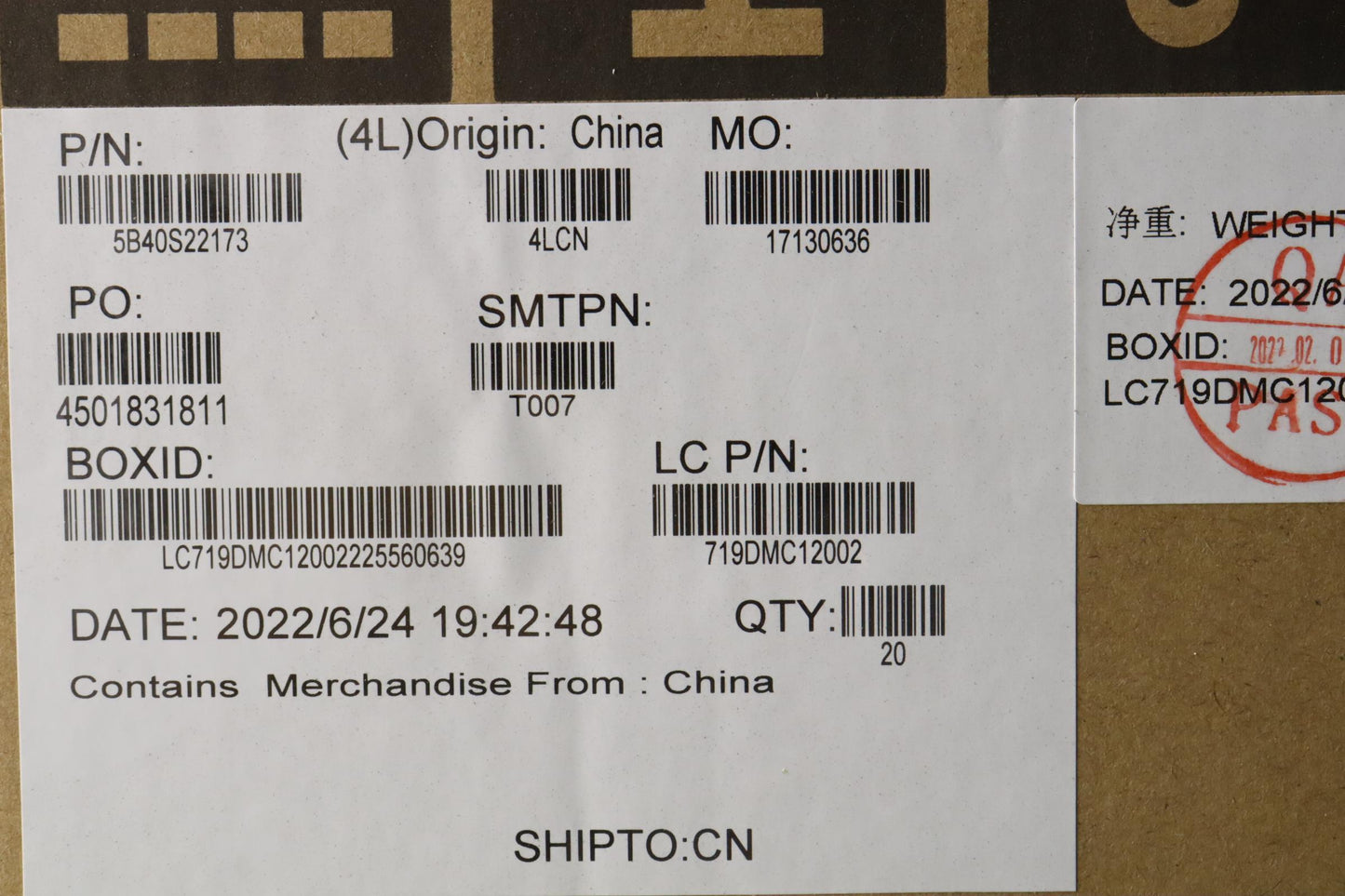 Lenovo Bracket Io Bracket L21Ej - 5B40S22173