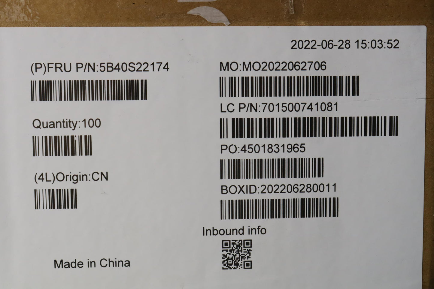Lenovo Bracket Io Bracket Wt 82Tq - 5B40S22174