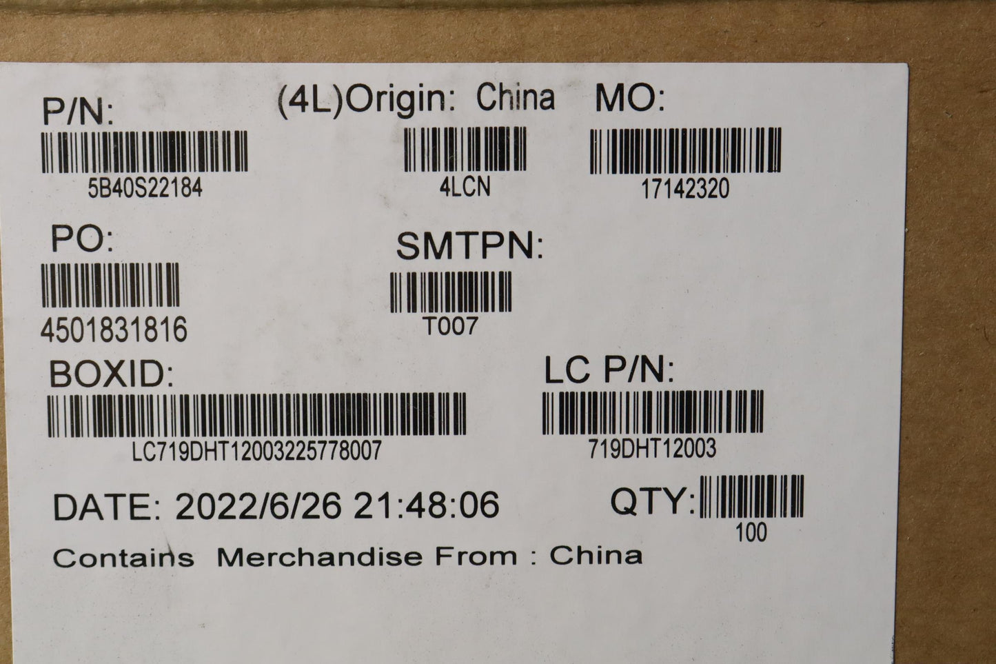 Lenovo Bracket Bracket L82Tk Io Usb - 5B40S22184