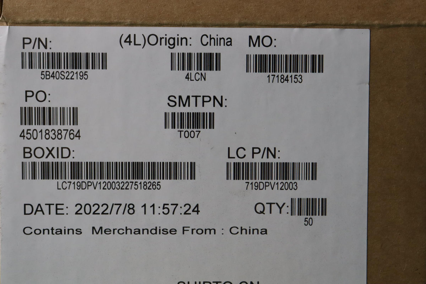 Lenovo Bracket Bracket L82Td Mbhook - 5B40S22195
