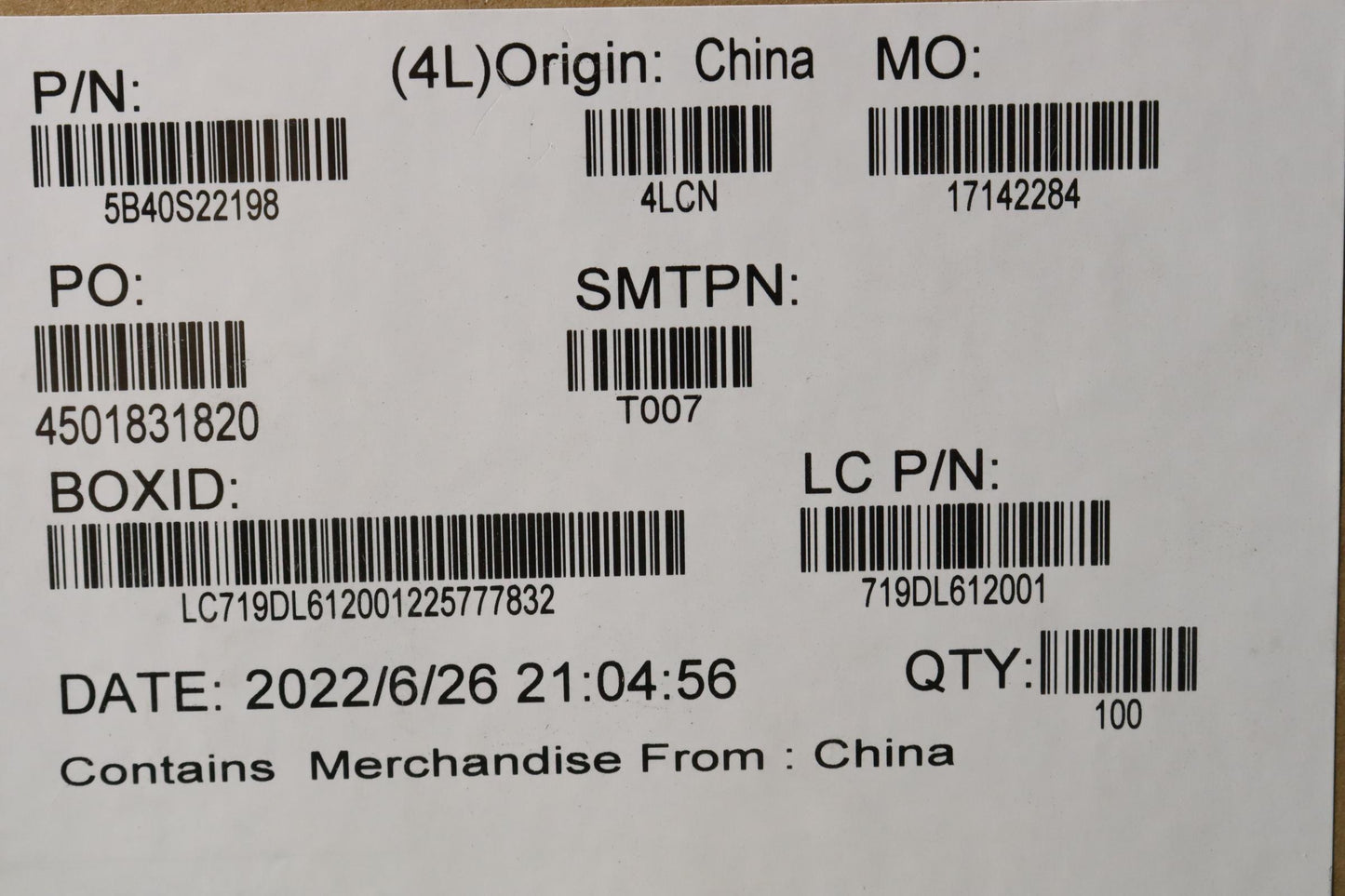 Lenovo Bracket Bracket L 82Tl Iousb - 5B40S22198
