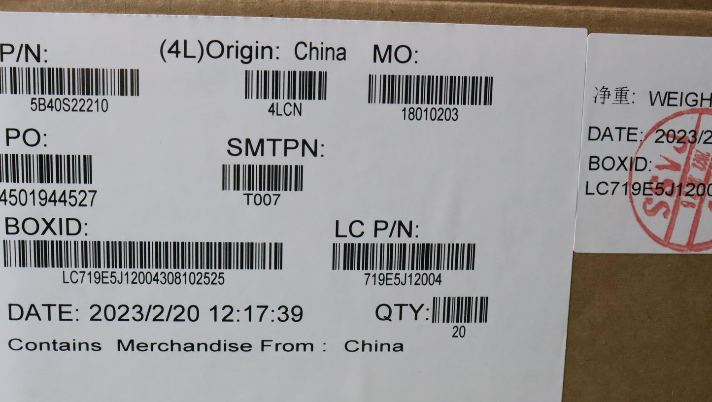 Lenovo Bracket Bracket L 82Wq Dc-In - 5B40S22210