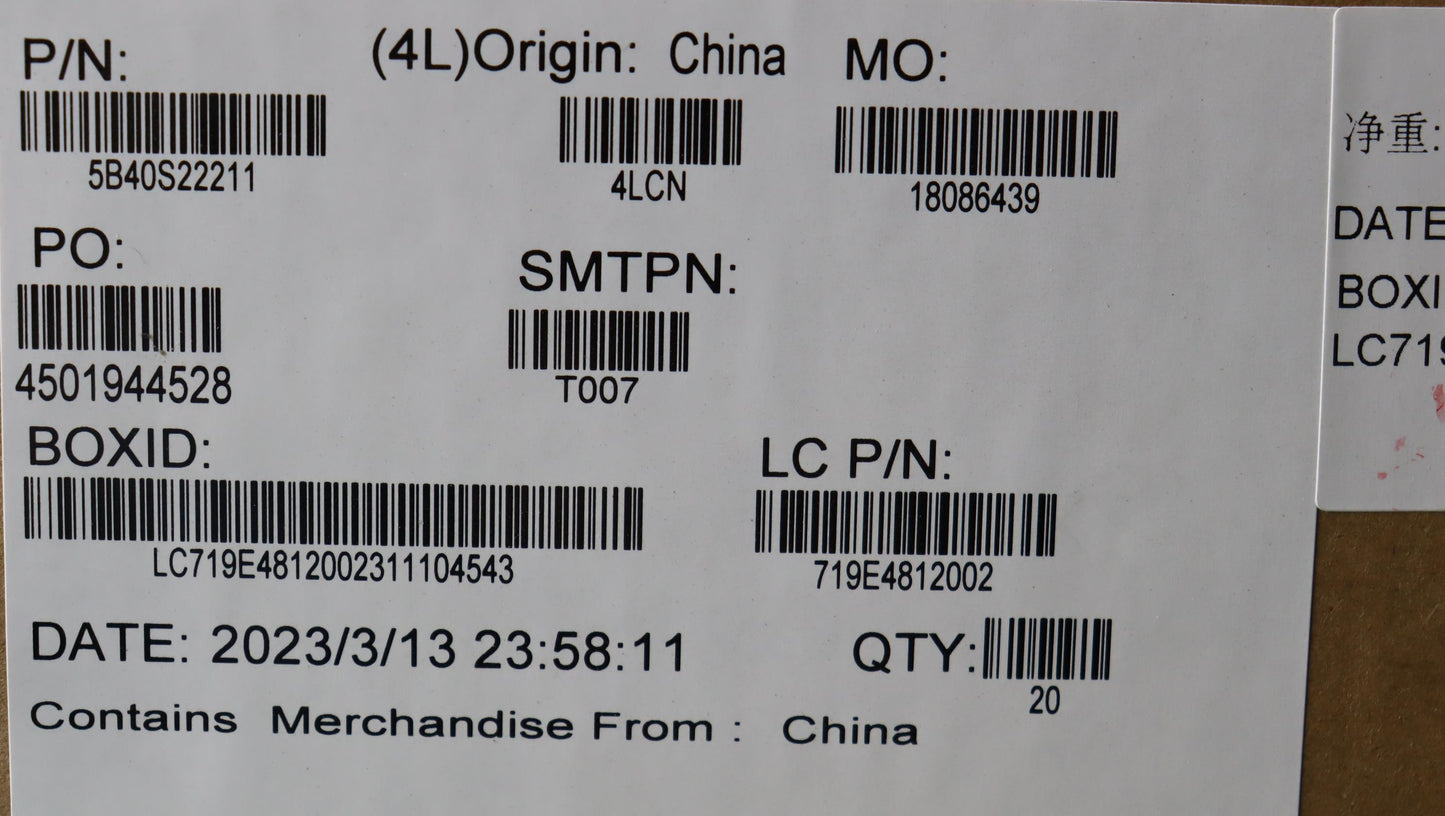 Lenovo Bracket Bracket L 82Wq Mb-Hook - 5B40S22211