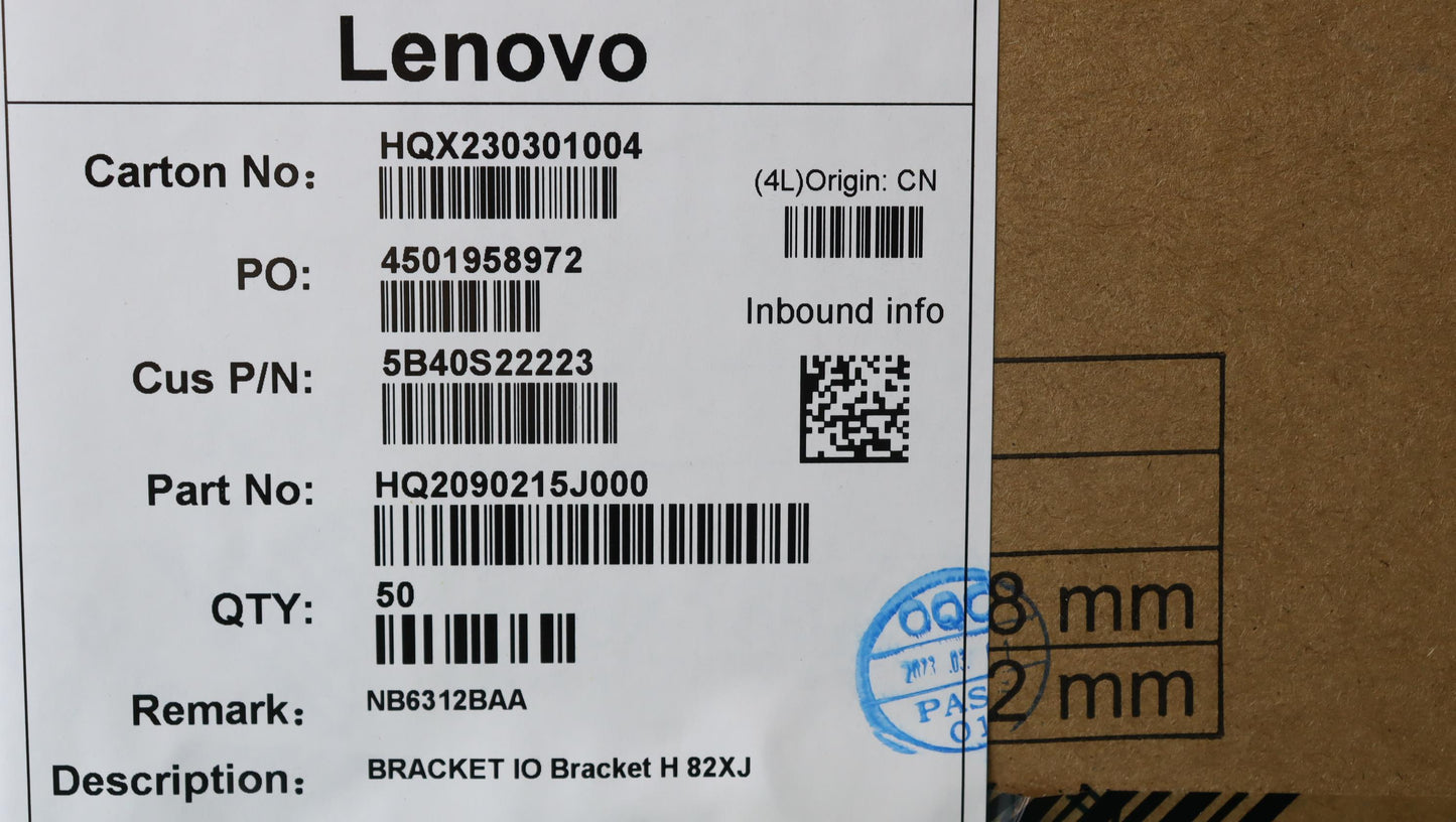 Lenovo Bracket Io Bracket H 82Xj - 5B40S22223