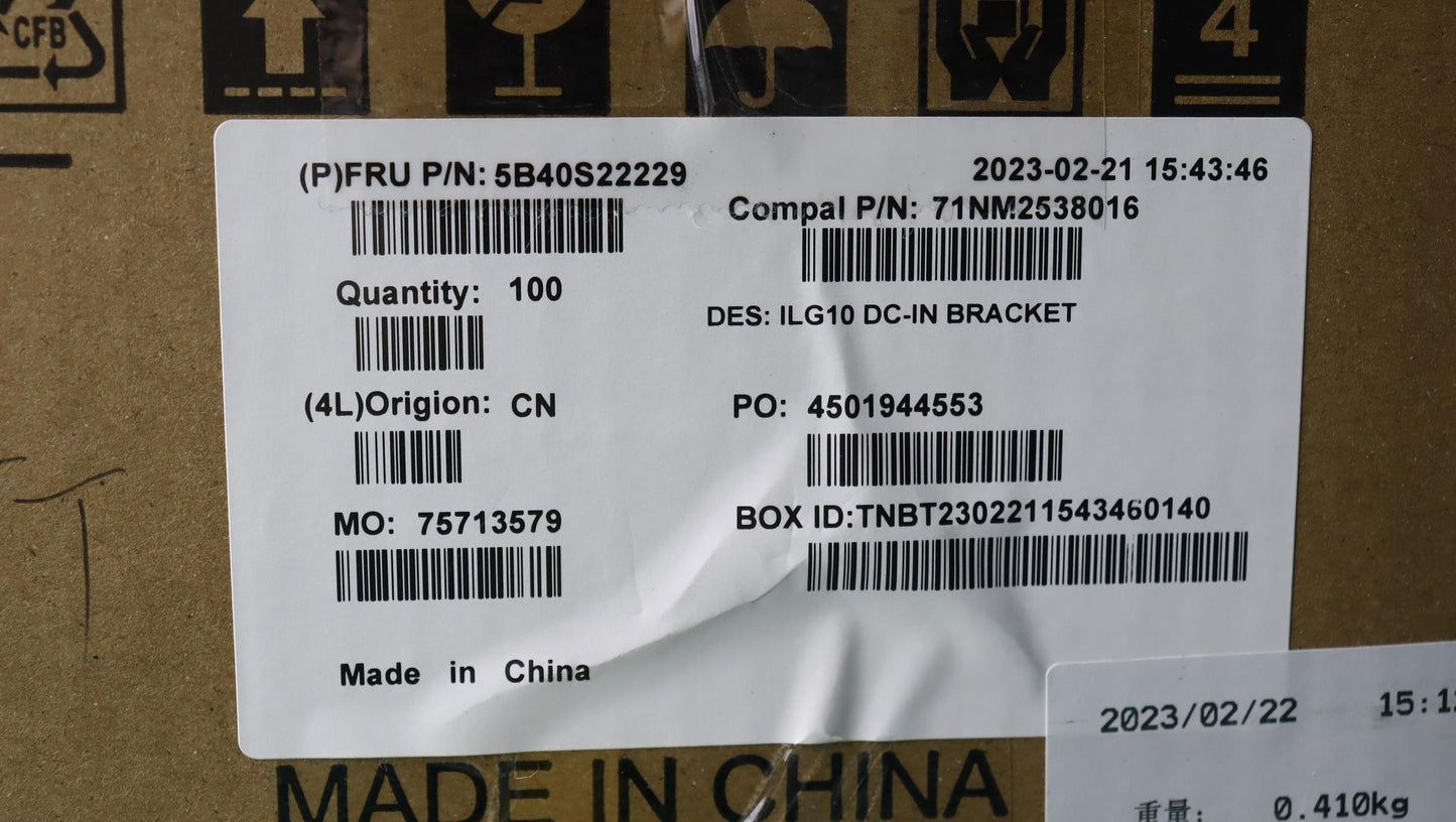 Lenovo Bracket Dc In Bracket C 82Xv - 5B40S22229