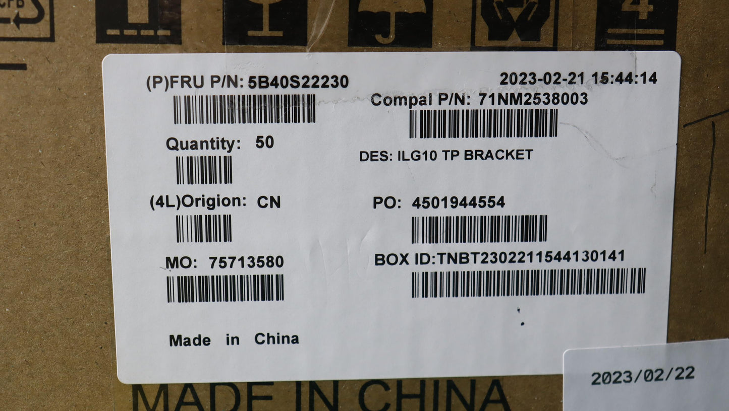 Lenovo Bracket Tp Bracket C 82Xv - 5B40S22230