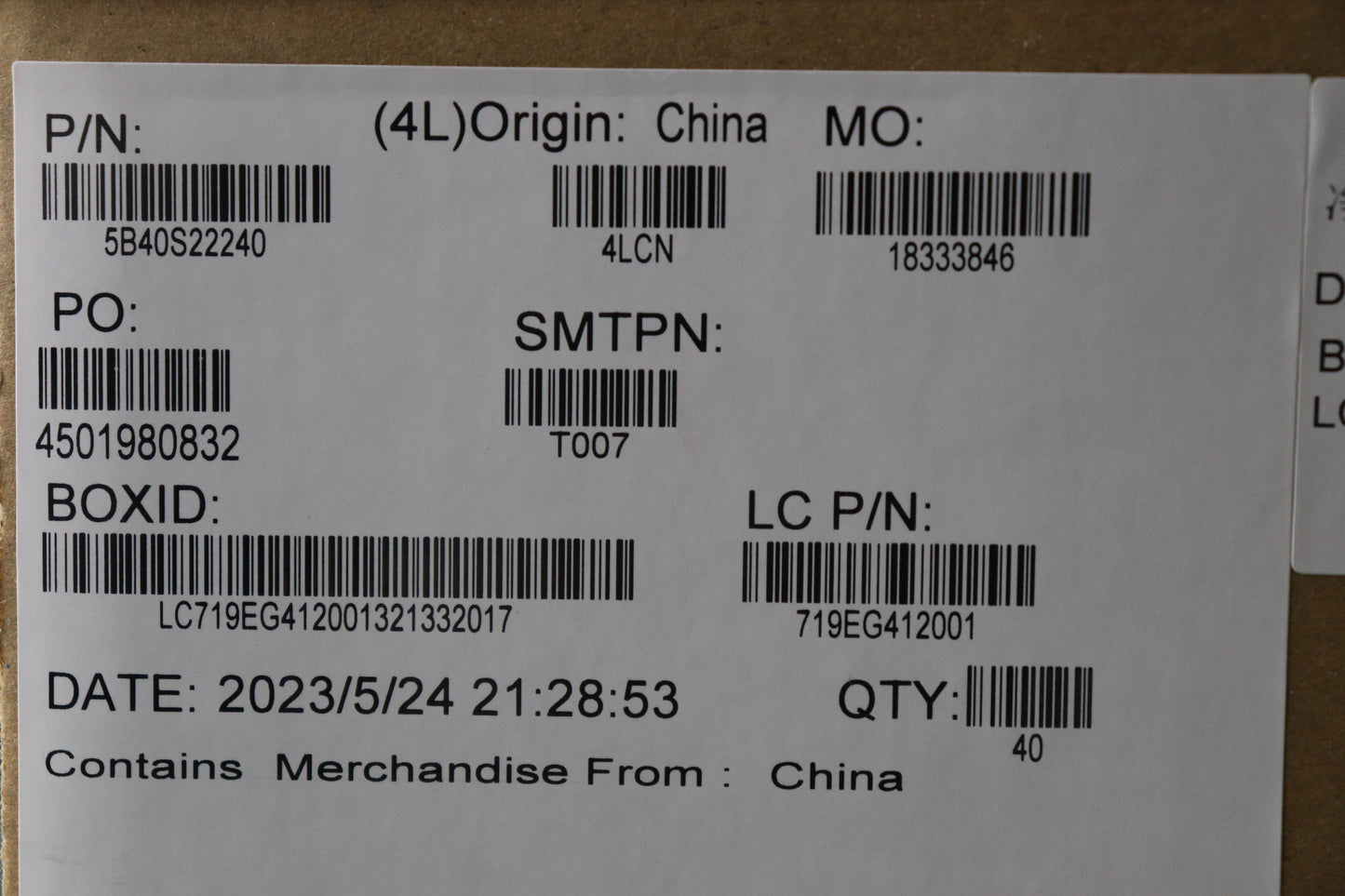 Lenovo Bracket Bracket L82Yq L - 5B40S22240