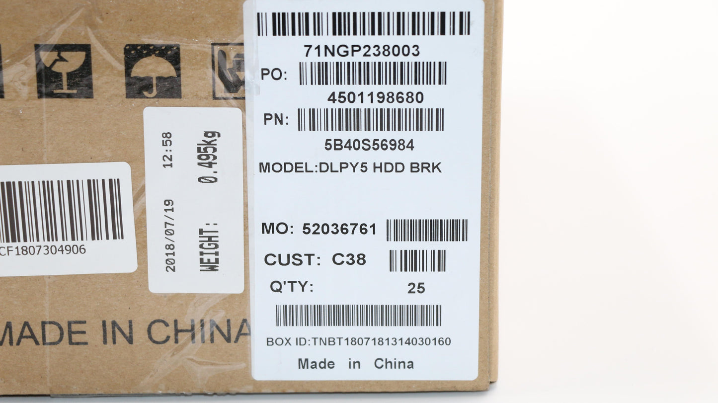 Lenovo Hdd Brk - 5B40S56984