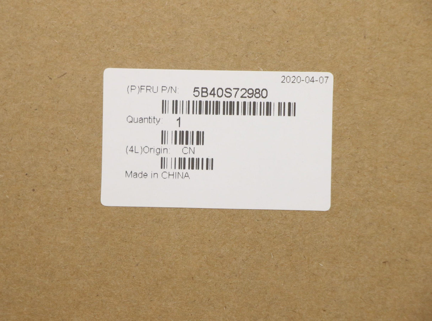 Lenovo Fe4A0 Breaket M2 2280 Ssd Bkt - 5B40S72980