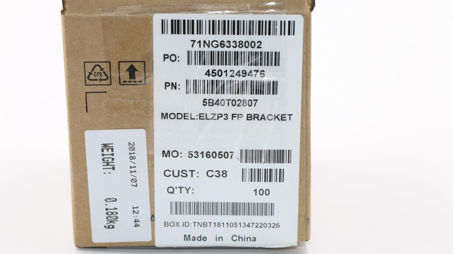 Lenovo Fp Bracket - 5B40T02807