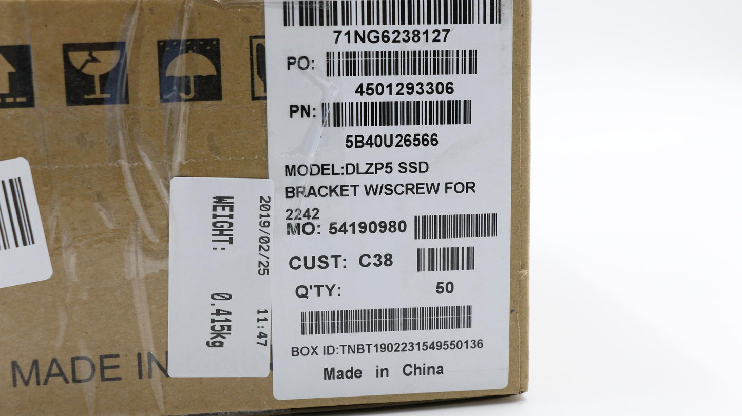 Lenovo Ssd Bracket W/Screw For 2242 - 5B40U26566