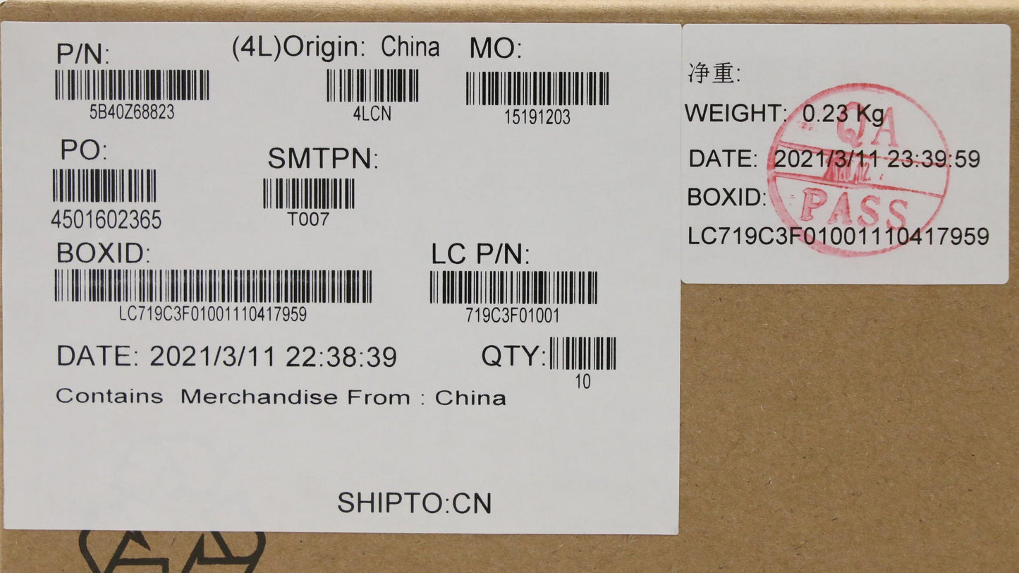 Lenovo Bracket Fru Bracket T14 Gen2_I - 5B40Z68823