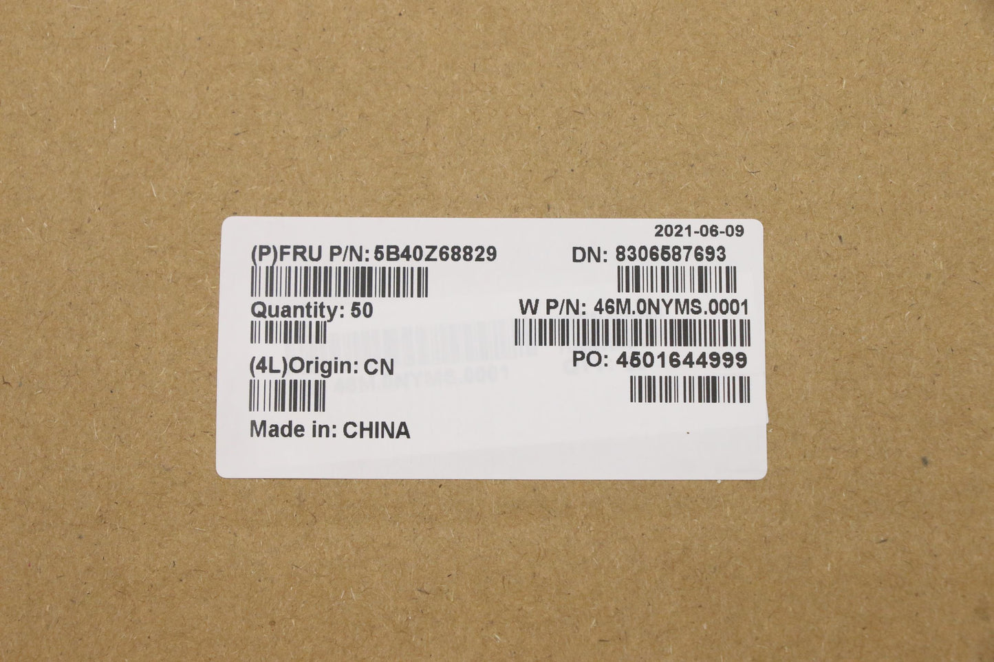 Lenovo MB Board Bracket, FRU - 5B40Z68829