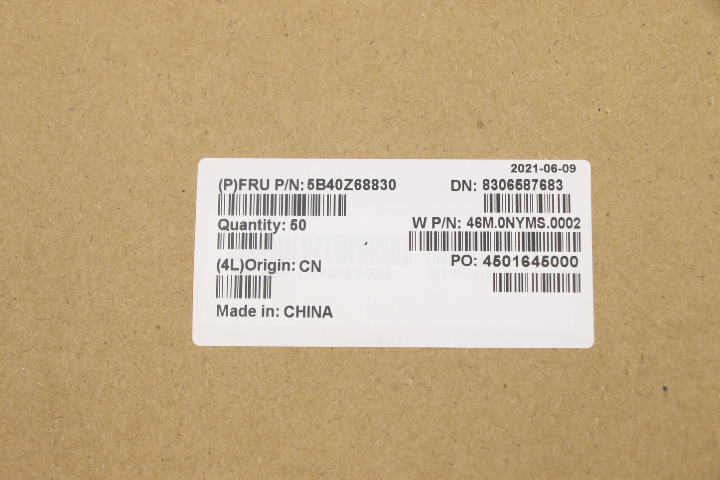 Lenovo IO Board Bracket, Right, FRU - 5B40Z68830